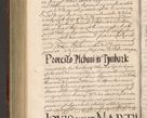 Zdjęcie nr 698 dla obiektu archiwalnego: Acta actorum causarum sententiarum tam diffinitiuarum quam interloquutorisrum decretorum obligationum quietationum procuratorum constitutionum etc. etc. coram Reverendo Domino Paulo Dembski Dei et Apostolice Sedis Gratia Episcopalo Dicensis Suffraganeo Canonico Vicario in Spiritualibus et Officiali Generali Cracoviensis ad Annum Domini Millesimum Sexcentesimum Undecimum cuius indictio octava pontificatus Sanctissimi Domini Nostri Domini Pauli Divina Providentia Papae Vti foeliciter continuantur
