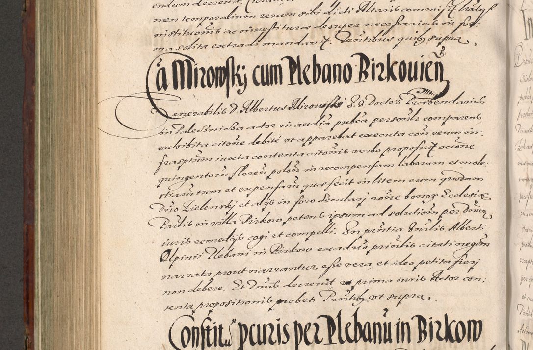Zdjęcie nr 696 dla obiektu archiwalnego: Acta actorum causarum sententiarum tam diffinitiuarum quam interloquutorisrum decretorum obligationum quietationum procuratorum constitutionum etc. etc. coram Reverendo Domino Paulo Dembski Dei et Apostolice Sedis Gratia Episcopalo Dicensis Suffraganeo Canonico Vicario in Spiritualibus et Officiali Generali Cracoviensis ad Annum Domini Millesimum Sexcentesimum Undecimum cuius indictio octava pontificatus Sanctissimi Domini Nostri Domini Pauli Divina Providentia Papae Vti foeliciter continuantur