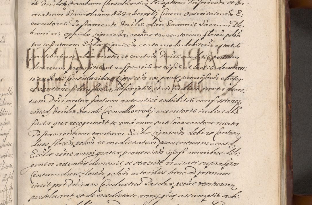 Zdjęcie nr 691 dla obiektu archiwalnego: Acta actorum causarum sententiarum tam diffinitiuarum quam interloquutorisrum decretorum obligationum quietationum procuratorum constitutionum etc. etc. coram Reverendo Domino Paulo Dembski Dei et Apostolice Sedis Gratia Episcopalo Dicensis Suffraganeo Canonico Vicario in Spiritualibus et Officiali Generali Cracoviensis ad Annum Domini Millesimum Sexcentesimum Undecimum cuius indictio octava pontificatus Sanctissimi Domini Nostri Domini Pauli Divina Providentia Papae Vti foeliciter continuantur