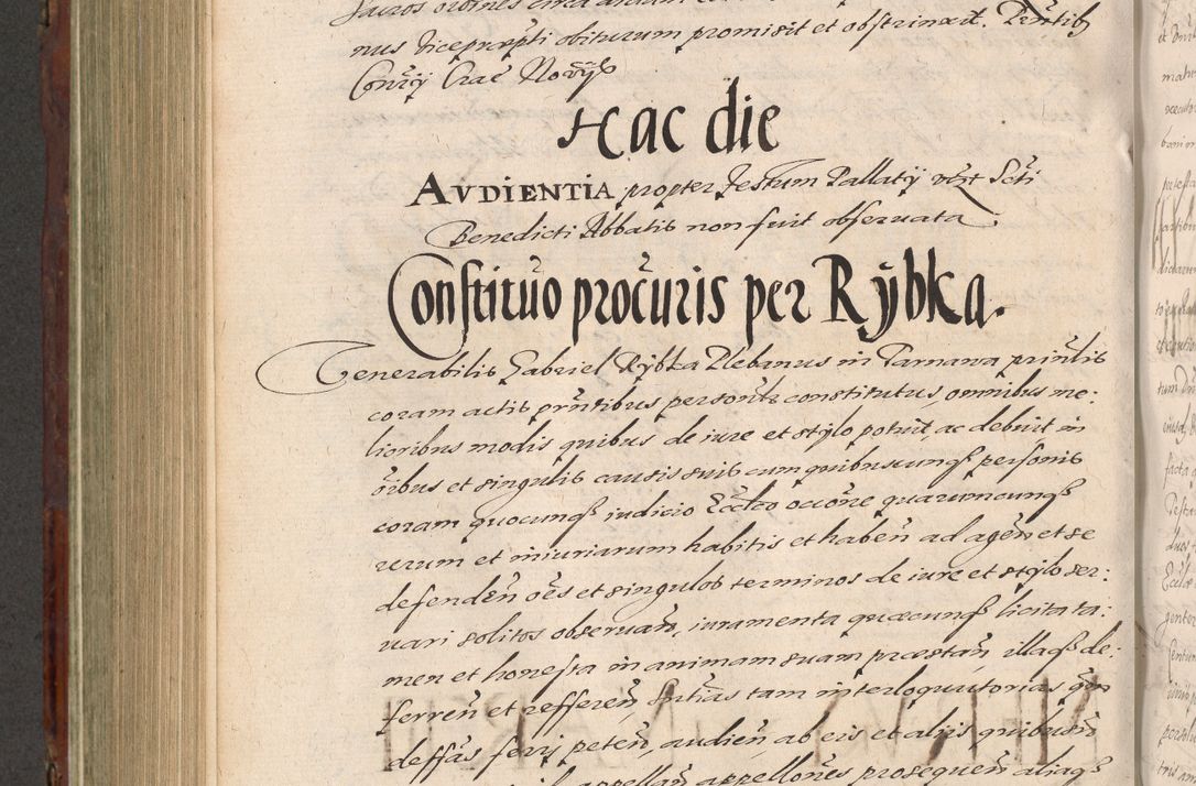 Zdjęcie nr 690 dla obiektu archiwalnego: Acta actorum causarum sententiarum tam diffinitiuarum quam interloquutorisrum decretorum obligationum quietationum procuratorum constitutionum etc. etc. coram Reverendo Domino Paulo Dembski Dei et Apostolice Sedis Gratia Episcopalo Dicensis Suffraganeo Canonico Vicario in Spiritualibus et Officiali Generali Cracoviensis ad Annum Domini Millesimum Sexcentesimum Undecimum cuius indictio octava pontificatus Sanctissimi Domini Nostri Domini Pauli Divina Providentia Papae Vti foeliciter continuantur