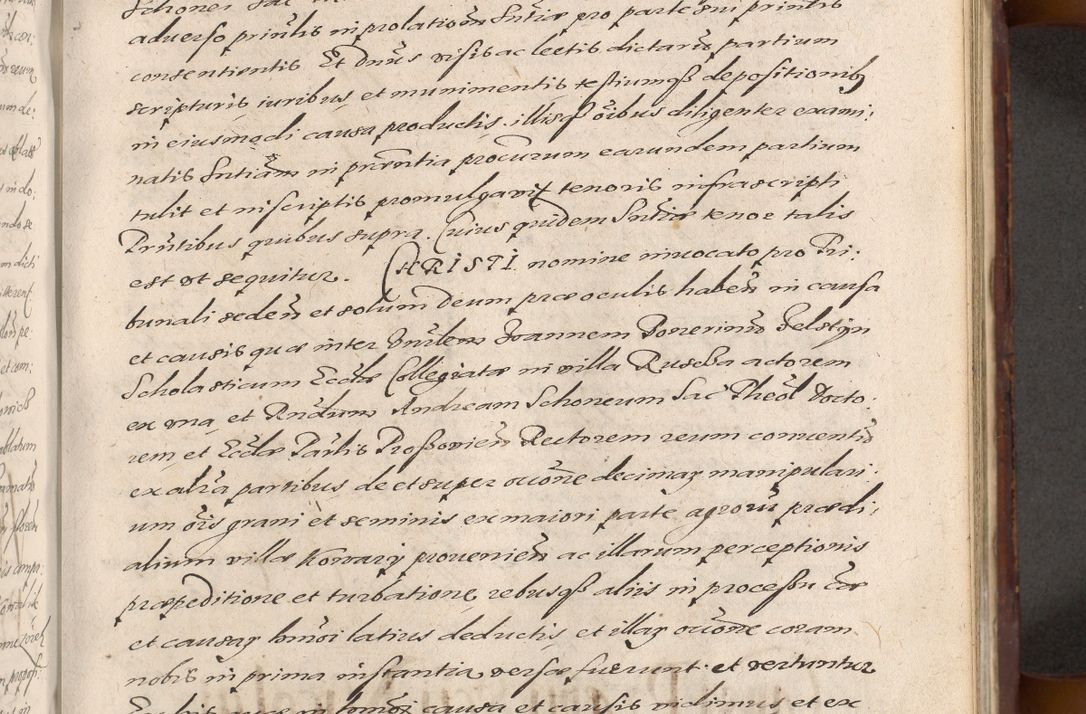 Zdjęcie nr 685 dla obiektu archiwalnego: Acta actorum causarum sententiarum tam diffinitiuarum quam interloquutorisrum decretorum obligationum quietationum procuratorum constitutionum etc. etc. coram Reverendo Domino Paulo Dembski Dei et Apostolice Sedis Gratia Episcopalo Dicensis Suffraganeo Canonico Vicario in Spiritualibus et Officiali Generali Cracoviensis ad Annum Domini Millesimum Sexcentesimum Undecimum cuius indictio octava pontificatus Sanctissimi Domini Nostri Domini Pauli Divina Providentia Papae Vti foeliciter continuantur