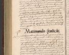 Zdjęcie nr 680 dla obiektu archiwalnego: Acta actorum causarum sententiarum tam diffinitiuarum quam interloquutorisrum decretorum obligationum quietationum procuratorum constitutionum etc. etc. coram Reverendo Domino Paulo Dembski Dei et Apostolice Sedis Gratia Episcopalo Dicensis Suffraganeo Canonico Vicario in Spiritualibus et Officiali Generali Cracoviensis ad Annum Domini Millesimum Sexcentesimum Undecimum cuius indictio octava pontificatus Sanctissimi Domini Nostri Domini Pauli Divina Providentia Papae Vti foeliciter continuantur