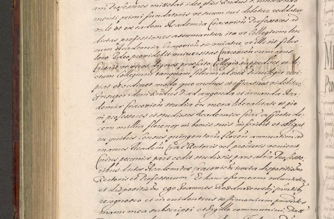 Zdjęcie nr 676 dla obiektu archiwalnego: Acta actorum causarum sententiarum tam diffinitiuarum quam interloquutorisrum decretorum obligationum quietationum procuratorum constitutionum etc. etc. coram Reverendo Domino Paulo Dembski Dei et Apostolice Sedis Gratia Episcopalo Dicensis Suffraganeo Canonico Vicario in Spiritualibus et Officiali Generali Cracoviensis ad Annum Domini Millesimum Sexcentesimum Undecimum cuius indictio octava pontificatus Sanctissimi Domini Nostri Domini Pauli Divina Providentia Papae Vti foeliciter continuantur