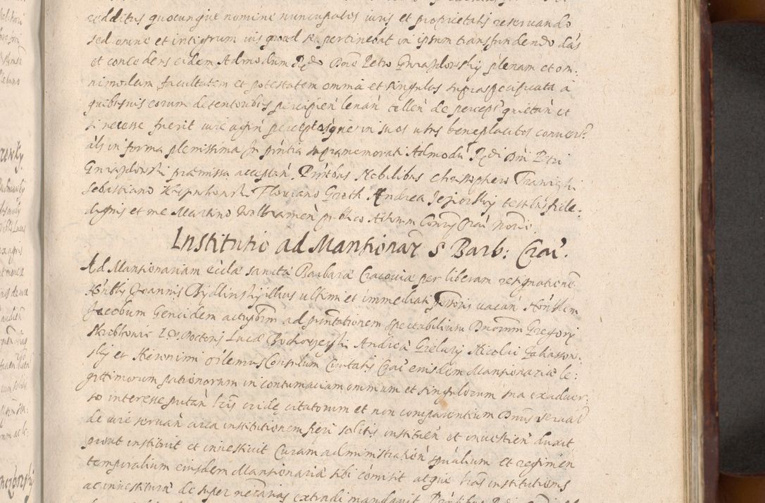 Zdjęcie nr 651 dla obiektu archiwalnego: Acta actorum causarum sententiarum tam diffinitiuarum quam interloquutorisrum decretorum obligationum quietationum procuratorum constitutionum etc. etc. coram Reverendo Domino Paulo Dembski Dei et Apostolice Sedis Gratia Episcopalo Dicensis Suffraganeo Canonico Vicario in Spiritualibus et Officiali Generali Cracoviensis ad Annum Domini Millesimum Sexcentesimum Undecimum cuius indictio octava pontificatus Sanctissimi Domini Nostri Domini Pauli Divina Providentia Papae Vti foeliciter continuantur