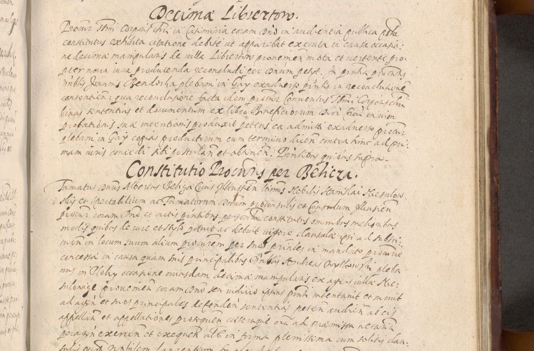 Zdjęcie nr 649 dla obiektu archiwalnego: Acta actorum causarum sententiarum tam diffinitiuarum quam interloquutorisrum decretorum obligationum quietationum procuratorum constitutionum etc. etc. coram Reverendo Domino Paulo Dembski Dei et Apostolice Sedis Gratia Episcopalo Dicensis Suffraganeo Canonico Vicario in Spiritualibus et Officiali Generali Cracoviensis ad Annum Domini Millesimum Sexcentesimum Undecimum cuius indictio octava pontificatus Sanctissimi Domini Nostri Domini Pauli Divina Providentia Papae Vti foeliciter continuantur