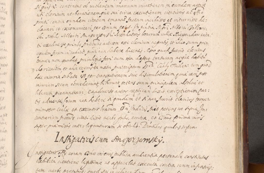 Zdjęcie nr 643 dla obiektu archiwalnego: Acta actorum causarum sententiarum tam diffinitiuarum quam interloquutorisrum decretorum obligationum quietationum procuratorum constitutionum etc. etc. coram Reverendo Domino Paulo Dembski Dei et Apostolice Sedis Gratia Episcopalo Dicensis Suffraganeo Canonico Vicario in Spiritualibus et Officiali Generali Cracoviensis ad Annum Domini Millesimum Sexcentesimum Undecimum cuius indictio octava pontificatus Sanctissimi Domini Nostri Domini Pauli Divina Providentia Papae Vti foeliciter continuantur