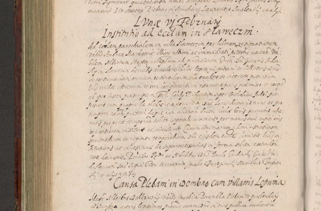 Zdjęcie nr 638 dla obiektu archiwalnego: Acta actorum causarum sententiarum tam diffinitiuarum quam interloquutorisrum decretorum obligationum quietationum procuratorum constitutionum etc. etc. coram Reverendo Domino Paulo Dembski Dei et Apostolice Sedis Gratia Episcopalo Dicensis Suffraganeo Canonico Vicario in Spiritualibus et Officiali Generali Cracoviensis ad Annum Domini Millesimum Sexcentesimum Undecimum cuius indictio octava pontificatus Sanctissimi Domini Nostri Domini Pauli Divina Providentia Papae Vti foeliciter continuantur