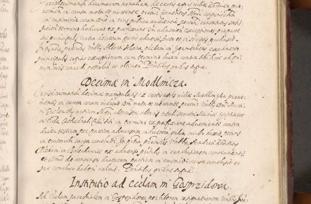 Zdjęcie nr 635 dla obiektu archiwalnego: Acta actorum causarum sententiarum tam diffinitiuarum quam interloquutorisrum decretorum obligationum quietationum procuratorum constitutionum etc. etc. coram Reverendo Domino Paulo Dembski Dei et Apostolice Sedis Gratia Episcopalo Dicensis Suffraganeo Canonico Vicario in Spiritualibus et Officiali Generali Cracoviensis ad Annum Domini Millesimum Sexcentesimum Undecimum cuius indictio octava pontificatus Sanctissimi Domini Nostri Domini Pauli Divina Providentia Papae Vti foeliciter continuantur