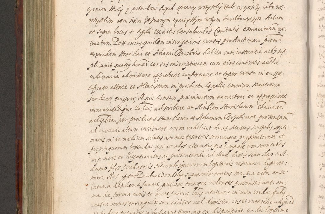 Zdjęcie nr 630 dla obiektu archiwalnego: Acta actorum causarum sententiarum tam diffinitiuarum quam interloquutorisrum decretorum obligationum quietationum procuratorum constitutionum etc. etc. coram Reverendo Domino Paulo Dembski Dei et Apostolice Sedis Gratia Episcopalo Dicensis Suffraganeo Canonico Vicario in Spiritualibus et Officiali Generali Cracoviensis ad Annum Domini Millesimum Sexcentesimum Undecimum cuius indictio octava pontificatus Sanctissimi Domini Nostri Domini Pauli Divina Providentia Papae Vti foeliciter continuantur