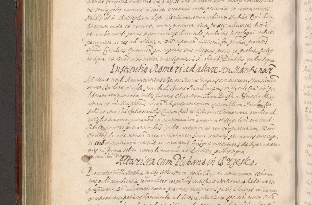 Zdjęcie nr 626 dla obiektu archiwalnego: Acta actorum causarum sententiarum tam diffinitiuarum quam interloquutorisrum decretorum obligationum quietationum procuratorum constitutionum etc. etc. coram Reverendo Domino Paulo Dembski Dei et Apostolice Sedis Gratia Episcopalo Dicensis Suffraganeo Canonico Vicario in Spiritualibus et Officiali Generali Cracoviensis ad Annum Domini Millesimum Sexcentesimum Undecimum cuius indictio octava pontificatus Sanctissimi Domini Nostri Domini Pauli Divina Providentia Papae Vti foeliciter continuantur