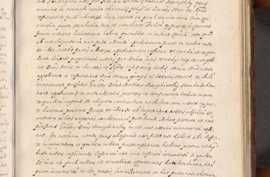 Zdjęcie nr 615 dla obiektu archiwalnego: Acta actorum causarum sententiarum tam diffinitiuarum quam interloquutorisrum decretorum obligationum quietationum procuratorum constitutionum etc. etc. coram Reverendo Domino Paulo Dembski Dei et Apostolice Sedis Gratia Episcopalo Dicensis Suffraganeo Canonico Vicario in Spiritualibus et Officiali Generali Cracoviensis ad Annum Domini Millesimum Sexcentesimum Undecimum cuius indictio octava pontificatus Sanctissimi Domini Nostri Domini Pauli Divina Providentia Papae Vti foeliciter continuantur