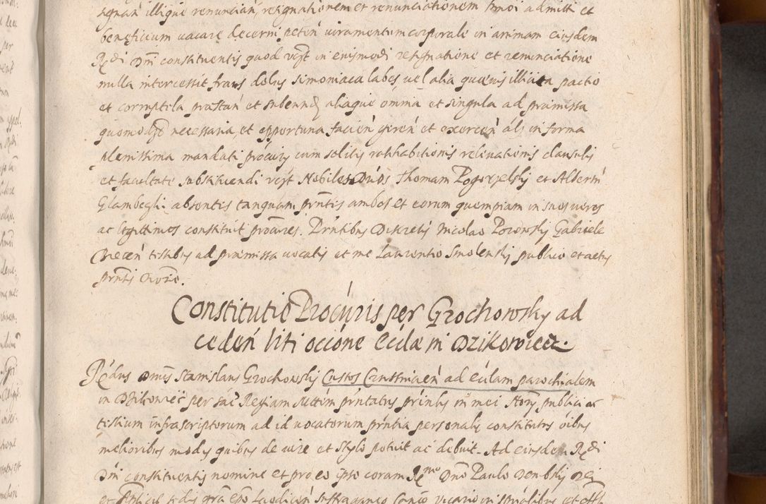 Zdjęcie nr 611 dla obiektu archiwalnego: Acta actorum causarum sententiarum tam diffinitiuarum quam interloquutorisrum decretorum obligationum quietationum procuratorum constitutionum etc. etc. coram Reverendo Domino Paulo Dembski Dei et Apostolice Sedis Gratia Episcopalo Dicensis Suffraganeo Canonico Vicario in Spiritualibus et Officiali Generali Cracoviensis ad Annum Domini Millesimum Sexcentesimum Undecimum cuius indictio octava pontificatus Sanctissimi Domini Nostri Domini Pauli Divina Providentia Papae Vti foeliciter continuantur