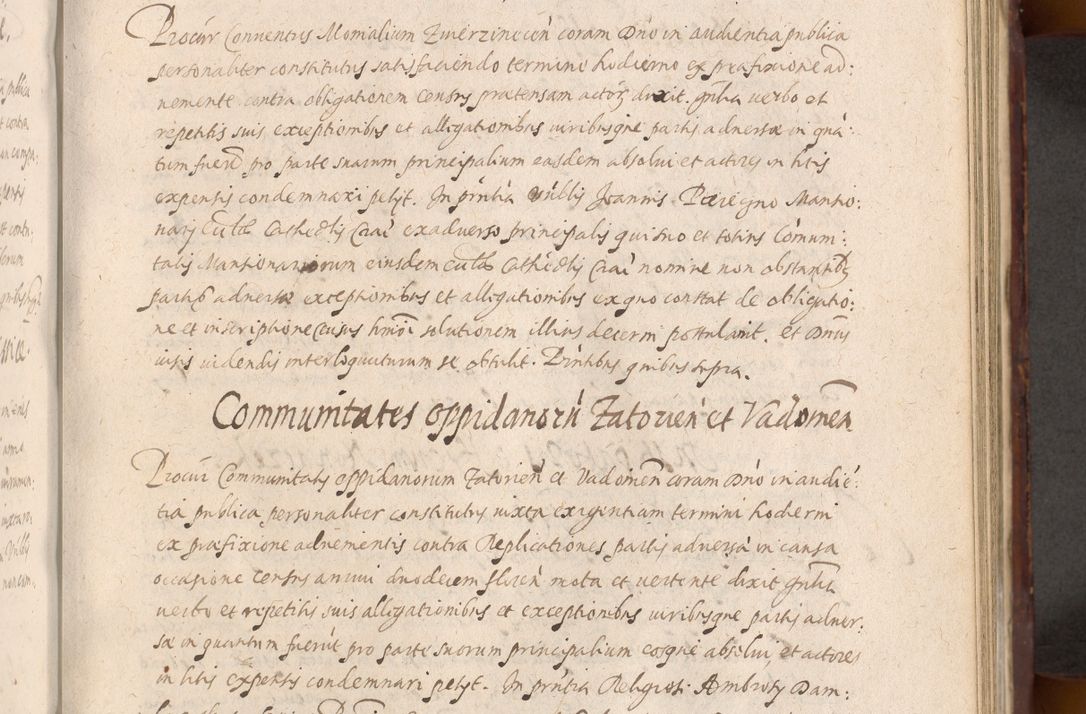 Zdjęcie nr 607 dla obiektu archiwalnego: Acta actorum causarum sententiarum tam diffinitiuarum quam interloquutorisrum decretorum obligationum quietationum procuratorum constitutionum etc. etc. coram Reverendo Domino Paulo Dembski Dei et Apostolice Sedis Gratia Episcopalo Dicensis Suffraganeo Canonico Vicario in Spiritualibus et Officiali Generali Cracoviensis ad Annum Domini Millesimum Sexcentesimum Undecimum cuius indictio octava pontificatus Sanctissimi Domini Nostri Domini Pauli Divina Providentia Papae Vti foeliciter continuantur