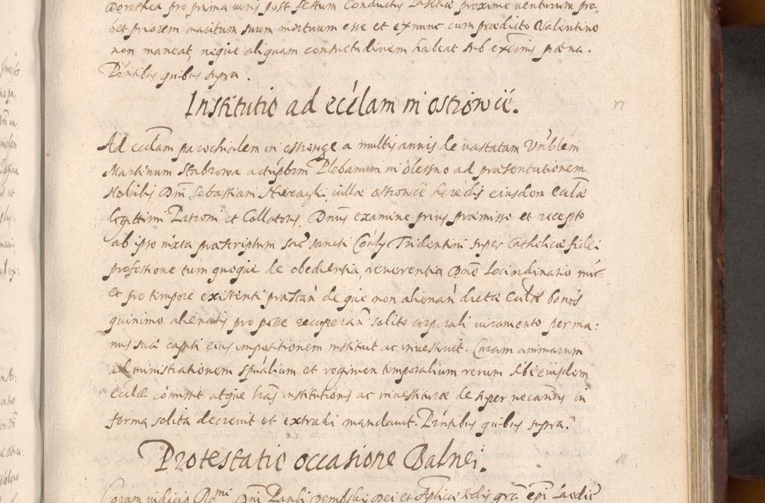 Zdjęcie nr 609 dla obiektu archiwalnego: Acta actorum causarum sententiarum tam diffinitiuarum quam interloquutorisrum decretorum obligationum quietationum procuratorum constitutionum etc. etc. coram Reverendo Domino Paulo Dembski Dei et Apostolice Sedis Gratia Episcopalo Dicensis Suffraganeo Canonico Vicario in Spiritualibus et Officiali Generali Cracoviensis ad Annum Domini Millesimum Sexcentesimum Undecimum cuius indictio octava pontificatus Sanctissimi Domini Nostri Domini Pauli Divina Providentia Papae Vti foeliciter continuantur