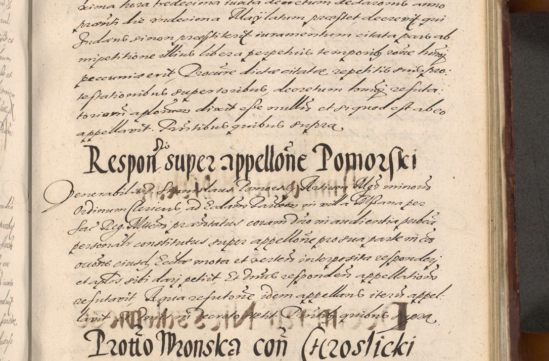 Zdjęcie nr 807 dla obiektu archiwalnego: Acta actorum causarum sententiarum tam diffinitiuarum quam interloquutorisrum decretorum obligationum quietationum procuratorum constitutionum etc. etc. coram Reverendo Domino Paulo Dembski Dei et Apostolice Sedis Gratia Episcopalo Dicensis Suffraganeo Canonico Vicario in Spiritualibus et Officiali Generali Cracoviensis ad Annum Domini Millesimum Sexcentesimum Undecimum cuius indictio octava pontificatus Sanctissimi Domini Nostri Domini Pauli Divina Providentia Papae Vti foeliciter continuantur