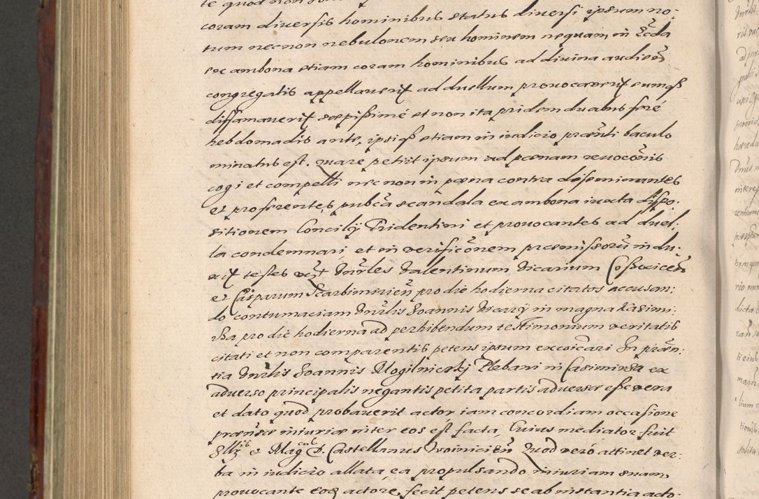 Zdjęcie nr 1002 dla obiektu archiwalnego: Acta actorum causarum sententiarum tam diffinitiuarum quam interloquutorisrum decretorum obligationum quietationum procuratorum constitutionum etc. etc. coram Reverendo Domino Paulo Dembski Dei et Apostolice Sedis Gratia Episcopalo Dicensis Suffraganeo Canonico Vicario in Spiritualibus et Officiali Generali Cracoviensis ad Annum Domini Millesimum Sexcentesimum Undecimum cuius indictio octava pontificatus Sanctissimi Domini Nostri Domini Pauli Divina Providentia Papae Vti foeliciter continuantur