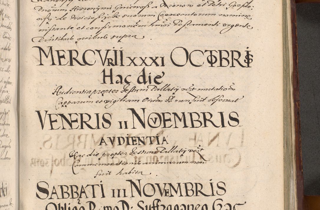 Zdjęcie nr 999 dla obiektu archiwalnego: Acta actorum causarum sententiarum tam diffinitiuarum quam interloquutorisrum decretorum obligationum quietationum procuratorum constitutionum etc. etc. coram Reverendo Domino Paulo Dembski Dei et Apostolice Sedis Gratia Episcopalo Dicensis Suffraganeo Canonico Vicario in Spiritualibus et Officiali Generali Cracoviensis ad Annum Domini Millesimum Sexcentesimum Undecimum cuius indictio octava pontificatus Sanctissimi Domini Nostri Domini Pauli Divina Providentia Papae Vti foeliciter continuantur