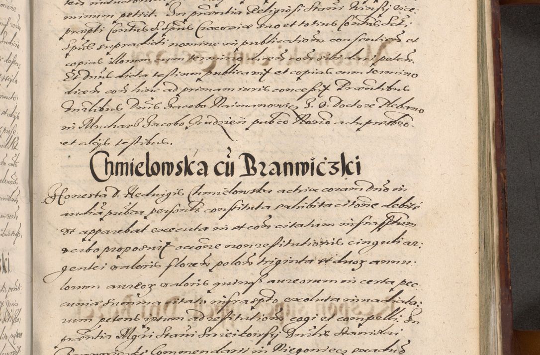 Zdjęcie nr 995 dla obiektu archiwalnego: Acta actorum causarum sententiarum tam diffinitiuarum quam interloquutorisrum decretorum obligationum quietationum procuratorum constitutionum etc. etc. coram Reverendo Domino Paulo Dembski Dei et Apostolice Sedis Gratia Episcopalo Dicensis Suffraganeo Canonico Vicario in Spiritualibus et Officiali Generali Cracoviensis ad Annum Domini Millesimum Sexcentesimum Undecimum cuius indictio octava pontificatus Sanctissimi Domini Nostri Domini Pauli Divina Providentia Papae Vti foeliciter continuantur