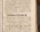Zdjęcie nr 995 dla obiektu archiwalnego: Acta actorum causarum sententiarum tam diffinitiuarum quam interloquutorisrum decretorum obligationum quietationum procuratorum constitutionum etc. etc. coram Reverendo Domino Paulo Dembski Dei et Apostolice Sedis Gratia Episcopalo Dicensis Suffraganeo Canonico Vicario in Spiritualibus et Officiali Generali Cracoviensis ad Annum Domini Millesimum Sexcentesimum Undecimum cuius indictio octava pontificatus Sanctissimi Domini Nostri Domini Pauli Divina Providentia Papae Vti foeliciter continuantur