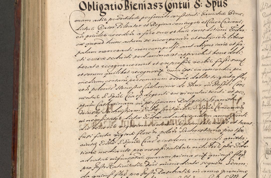 Zdjęcie nr 992 dla obiektu archiwalnego: Acta actorum causarum sententiarum tam diffinitiuarum quam interloquutorisrum decretorum obligationum quietationum procuratorum constitutionum etc. etc. coram Reverendo Domino Paulo Dembski Dei et Apostolice Sedis Gratia Episcopalo Dicensis Suffraganeo Canonico Vicario in Spiritualibus et Officiali Generali Cracoviensis ad Annum Domini Millesimum Sexcentesimum Undecimum cuius indictio octava pontificatus Sanctissimi Domini Nostri Domini Pauli Divina Providentia Papae Vti foeliciter continuantur