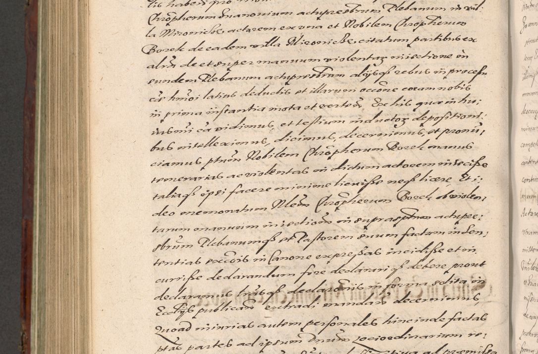 Zdjęcie nr 988 dla obiektu archiwalnego: Acta actorum causarum sententiarum tam diffinitiuarum quam interloquutorisrum decretorum obligationum quietationum procuratorum constitutionum etc. etc. coram Reverendo Domino Paulo Dembski Dei et Apostolice Sedis Gratia Episcopalo Dicensis Suffraganeo Canonico Vicario in Spiritualibus et Officiali Generali Cracoviensis ad Annum Domini Millesimum Sexcentesimum Undecimum cuius indictio octava pontificatus Sanctissimi Domini Nostri Domini Pauli Divina Providentia Papae Vti foeliciter continuantur