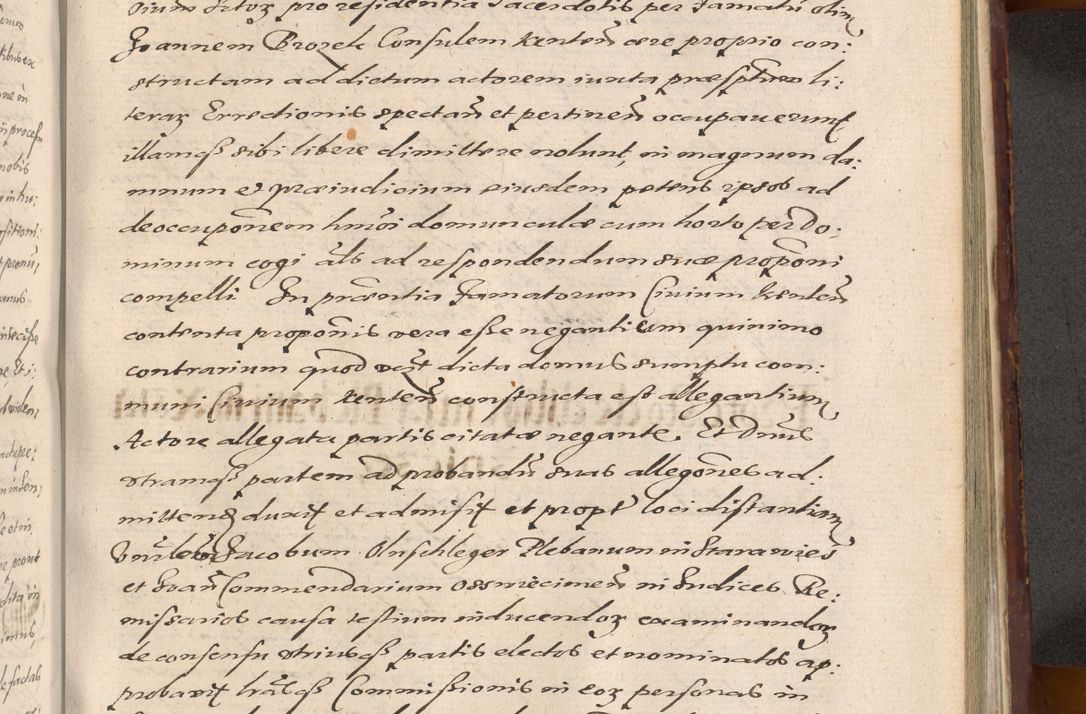 Zdjęcie nr 989 dla obiektu archiwalnego: Acta actorum causarum sententiarum tam diffinitiuarum quam interloquutorisrum decretorum obligationum quietationum procuratorum constitutionum etc. etc. coram Reverendo Domino Paulo Dembski Dei et Apostolice Sedis Gratia Episcopalo Dicensis Suffraganeo Canonico Vicario in Spiritualibus et Officiali Generali Cracoviensis ad Annum Domini Millesimum Sexcentesimum Undecimum cuius indictio octava pontificatus Sanctissimi Domini Nostri Domini Pauli Divina Providentia Papae Vti foeliciter continuantur