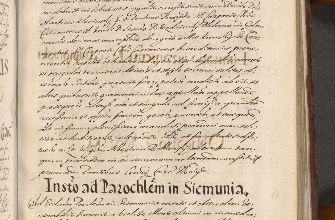Zdjęcie nr 969 dla obiektu archiwalnego: Acta actorum causarum sententiarum tam diffinitiuarum quam interloquutorisrum decretorum obligationum quietationum procuratorum constitutionum etc. etc. coram Reverendo Domino Paulo Dembski Dei et Apostolice Sedis Gratia Episcopalo Dicensis Suffraganeo Canonico Vicario in Spiritualibus et Officiali Generali Cracoviensis ad Annum Domini Millesimum Sexcentesimum Undecimum cuius indictio octava pontificatus Sanctissimi Domini Nostri Domini Pauli Divina Providentia Papae Vti foeliciter continuantur