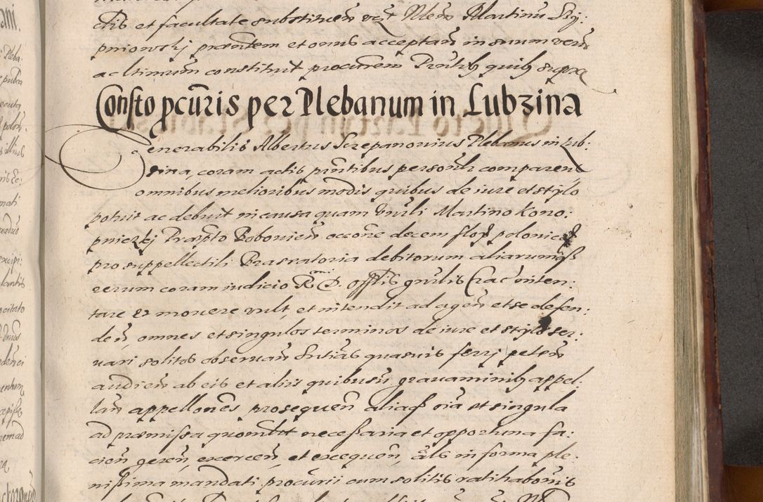 Zdjęcie nr 963 dla obiektu archiwalnego: Acta actorum causarum sententiarum tam diffinitiuarum quam interloquutorisrum decretorum obligationum quietationum procuratorum constitutionum etc. etc. coram Reverendo Domino Paulo Dembski Dei et Apostolice Sedis Gratia Episcopalo Dicensis Suffraganeo Canonico Vicario in Spiritualibus et Officiali Generali Cracoviensis ad Annum Domini Millesimum Sexcentesimum Undecimum cuius indictio octava pontificatus Sanctissimi Domini Nostri Domini Pauli Divina Providentia Papae Vti foeliciter continuantur