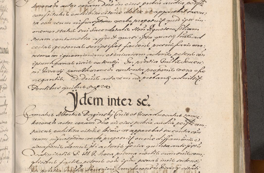 Zdjęcie nr 961 dla obiektu archiwalnego: Acta actorum causarum sententiarum tam diffinitiuarum quam interloquutorisrum decretorum obligationum quietationum procuratorum constitutionum etc. etc. coram Reverendo Domino Paulo Dembski Dei et Apostolice Sedis Gratia Episcopalo Dicensis Suffraganeo Canonico Vicario in Spiritualibus et Officiali Generali Cracoviensis ad Annum Domini Millesimum Sexcentesimum Undecimum cuius indictio octava pontificatus Sanctissimi Domini Nostri Domini Pauli Divina Providentia Papae Vti foeliciter continuantur
