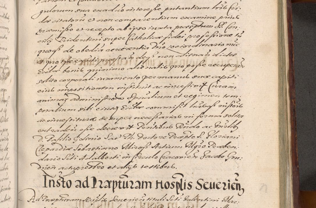 Zdjęcie nr 959 dla obiektu archiwalnego: Acta actorum causarum sententiarum tam diffinitiuarum quam interloquutorisrum decretorum obligationum quietationum procuratorum constitutionum etc. etc. coram Reverendo Domino Paulo Dembski Dei et Apostolice Sedis Gratia Episcopalo Dicensis Suffraganeo Canonico Vicario in Spiritualibus et Officiali Generali Cracoviensis ad Annum Domini Millesimum Sexcentesimum Undecimum cuius indictio octava pontificatus Sanctissimi Domini Nostri Domini Pauli Divina Providentia Papae Vti foeliciter continuantur