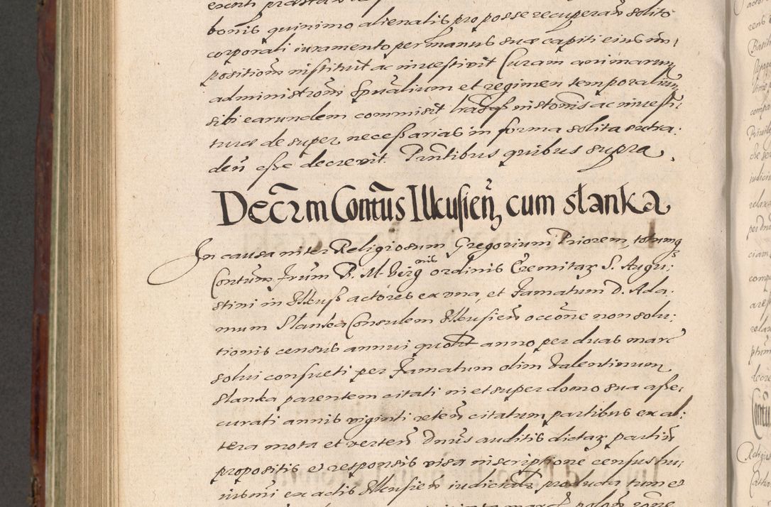Zdjęcie nr 952 dla obiektu archiwalnego: Acta actorum causarum sententiarum tam diffinitiuarum quam interloquutorisrum decretorum obligationum quietationum procuratorum constitutionum etc. etc. coram Reverendo Domino Paulo Dembski Dei et Apostolice Sedis Gratia Episcopalo Dicensis Suffraganeo Canonico Vicario in Spiritualibus et Officiali Generali Cracoviensis ad Annum Domini Millesimum Sexcentesimum Undecimum cuius indictio octava pontificatus Sanctissimi Domini Nostri Domini Pauli Divina Providentia Papae Vti foeliciter continuantur