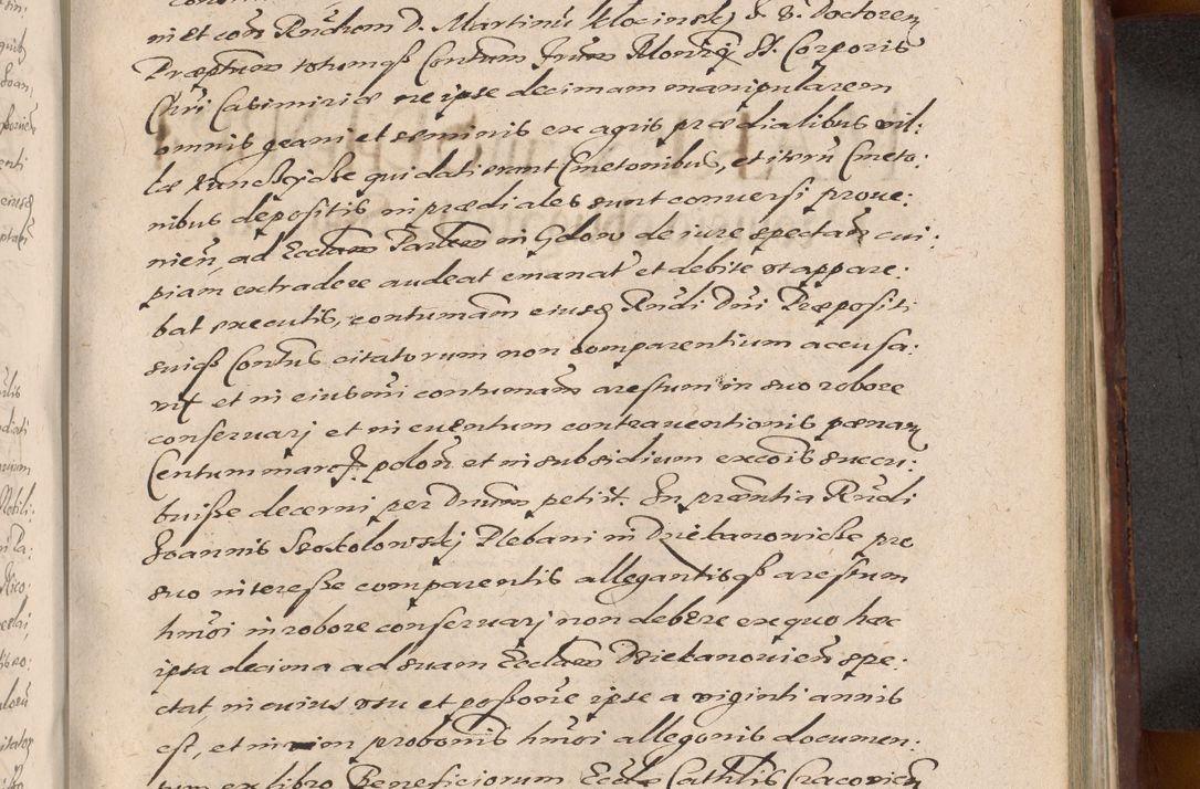 Zdjęcie nr 949 dla obiektu archiwalnego: Acta actorum causarum sententiarum tam diffinitiuarum quam interloquutorisrum decretorum obligationum quietationum procuratorum constitutionum etc. etc. coram Reverendo Domino Paulo Dembski Dei et Apostolice Sedis Gratia Episcopalo Dicensis Suffraganeo Canonico Vicario in Spiritualibus et Officiali Generali Cracoviensis ad Annum Domini Millesimum Sexcentesimum Undecimum cuius indictio octava pontificatus Sanctissimi Domini Nostri Domini Pauli Divina Providentia Papae Vti foeliciter continuantur