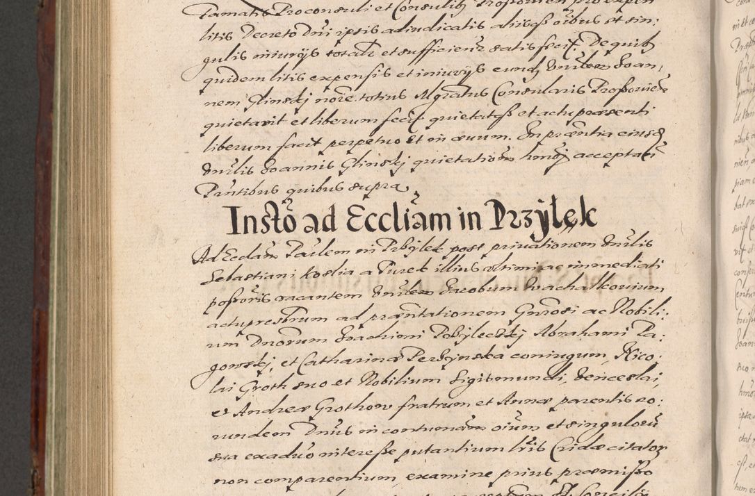 Zdjęcie nr 948 dla obiektu archiwalnego: Acta actorum causarum sententiarum tam diffinitiuarum quam interloquutorisrum decretorum obligationum quietationum procuratorum constitutionum etc. etc. coram Reverendo Domino Paulo Dembski Dei et Apostolice Sedis Gratia Episcopalo Dicensis Suffraganeo Canonico Vicario in Spiritualibus et Officiali Generali Cracoviensis ad Annum Domini Millesimum Sexcentesimum Undecimum cuius indictio octava pontificatus Sanctissimi Domini Nostri Domini Pauli Divina Providentia Papae Vti foeliciter continuantur