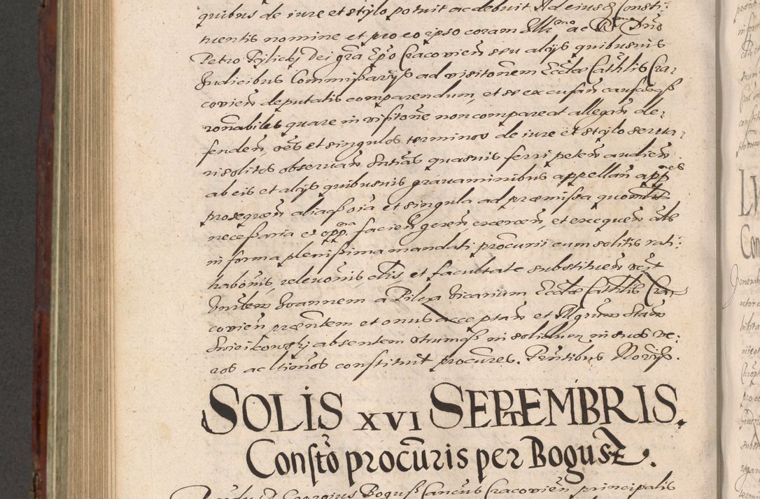 Zdjęcie nr 944 dla obiektu archiwalnego: Acta actorum causarum sententiarum tam diffinitiuarum quam interloquutorisrum decretorum obligationum quietationum procuratorum constitutionum etc. etc. coram Reverendo Domino Paulo Dembski Dei et Apostolice Sedis Gratia Episcopalo Dicensis Suffraganeo Canonico Vicario in Spiritualibus et Officiali Generali Cracoviensis ad Annum Domini Millesimum Sexcentesimum Undecimum cuius indictio octava pontificatus Sanctissimi Domini Nostri Domini Pauli Divina Providentia Papae Vti foeliciter continuantur