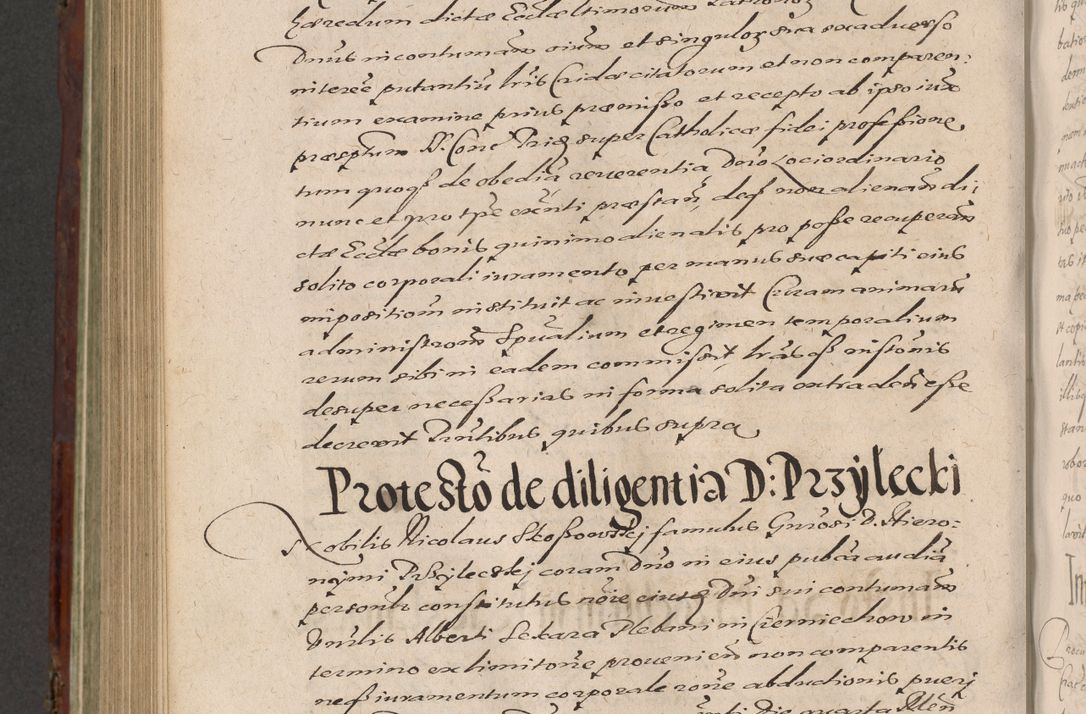 Zdjęcie nr 940 dla obiektu archiwalnego: Acta actorum causarum sententiarum tam diffinitiuarum quam interloquutorisrum decretorum obligationum quietationum procuratorum constitutionum etc. etc. coram Reverendo Domino Paulo Dembski Dei et Apostolice Sedis Gratia Episcopalo Dicensis Suffraganeo Canonico Vicario in Spiritualibus et Officiali Generali Cracoviensis ad Annum Domini Millesimum Sexcentesimum Undecimum cuius indictio octava pontificatus Sanctissimi Domini Nostri Domini Pauli Divina Providentia Papae Vti foeliciter continuantur
