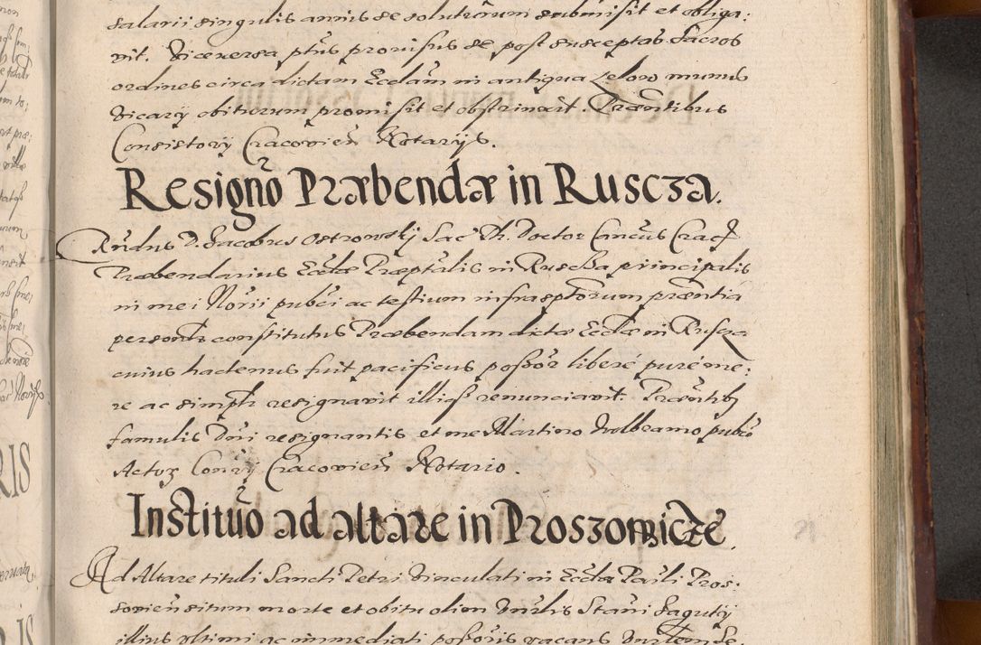 Zdjęcie nr 935 dla obiektu archiwalnego: Acta actorum causarum sententiarum tam diffinitiuarum quam interloquutorisrum decretorum obligationum quietationum procuratorum constitutionum etc. etc. coram Reverendo Domino Paulo Dembski Dei et Apostolice Sedis Gratia Episcopalo Dicensis Suffraganeo Canonico Vicario in Spiritualibus et Officiali Generali Cracoviensis ad Annum Domini Millesimum Sexcentesimum Undecimum cuius indictio octava pontificatus Sanctissimi Domini Nostri Domini Pauli Divina Providentia Papae Vti foeliciter continuantur