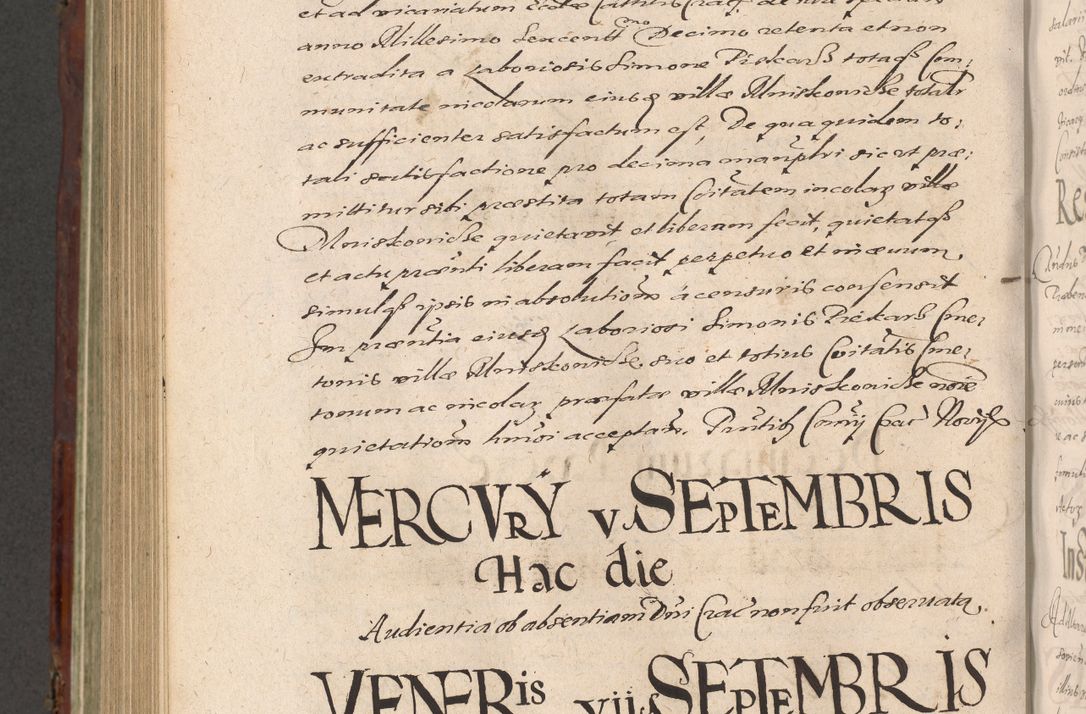 Zdjęcie nr 934 dla obiektu archiwalnego: Acta actorum causarum sententiarum tam diffinitiuarum quam interloquutorisrum decretorum obligationum quietationum procuratorum constitutionum etc. etc. coram Reverendo Domino Paulo Dembski Dei et Apostolice Sedis Gratia Episcopalo Dicensis Suffraganeo Canonico Vicario in Spiritualibus et Officiali Generali Cracoviensis ad Annum Domini Millesimum Sexcentesimum Undecimum cuius indictio octava pontificatus Sanctissimi Domini Nostri Domini Pauli Divina Providentia Papae Vti foeliciter continuantur