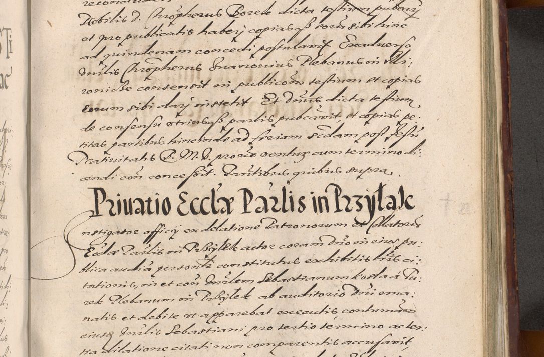 Zdjęcie nr 931 dla obiektu archiwalnego: Acta actorum causarum sententiarum tam diffinitiuarum quam interloquutorisrum decretorum obligationum quietationum procuratorum constitutionum etc. etc. coram Reverendo Domino Paulo Dembski Dei et Apostolice Sedis Gratia Episcopalo Dicensis Suffraganeo Canonico Vicario in Spiritualibus et Officiali Generali Cracoviensis ad Annum Domini Millesimum Sexcentesimum Undecimum cuius indictio octava pontificatus Sanctissimi Domini Nostri Domini Pauli Divina Providentia Papae Vti foeliciter continuantur