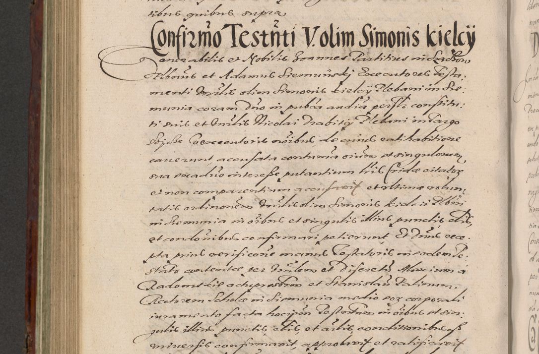 Zdjęcie nr 926 dla obiektu archiwalnego: Acta actorum causarum sententiarum tam diffinitiuarum quam interloquutorisrum decretorum obligationum quietationum procuratorum constitutionum etc. etc. coram Reverendo Domino Paulo Dembski Dei et Apostolice Sedis Gratia Episcopalo Dicensis Suffraganeo Canonico Vicario in Spiritualibus et Officiali Generali Cracoviensis ad Annum Domini Millesimum Sexcentesimum Undecimum cuius indictio octava pontificatus Sanctissimi Domini Nostri Domini Pauli Divina Providentia Papae Vti foeliciter continuantur