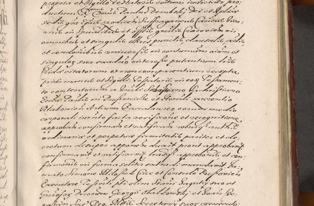 Zdjęcie nr 917 dla obiektu archiwalnego: Acta actorum causarum sententiarum tam diffinitiuarum quam interloquutorisrum decretorum obligationum quietationum procuratorum constitutionum etc. etc. coram Reverendo Domino Paulo Dembski Dei et Apostolice Sedis Gratia Episcopalo Dicensis Suffraganeo Canonico Vicario in Spiritualibus et Officiali Generali Cracoviensis ad Annum Domini Millesimum Sexcentesimum Undecimum cuius indictio octava pontificatus Sanctissimi Domini Nostri Domini Pauli Divina Providentia Papae Vti foeliciter continuantur