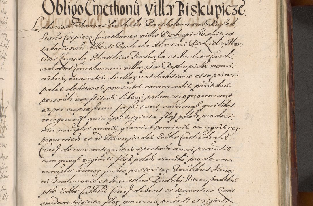 Zdjęcie nr 915 dla obiektu archiwalnego: Acta actorum causarum sententiarum tam diffinitiuarum quam interloquutorisrum decretorum obligationum quietationum procuratorum constitutionum etc. etc. coram Reverendo Domino Paulo Dembski Dei et Apostolice Sedis Gratia Episcopalo Dicensis Suffraganeo Canonico Vicario in Spiritualibus et Officiali Generali Cracoviensis ad Annum Domini Millesimum Sexcentesimum Undecimum cuius indictio octava pontificatus Sanctissimi Domini Nostri Domini Pauli Divina Providentia Papae Vti foeliciter continuantur