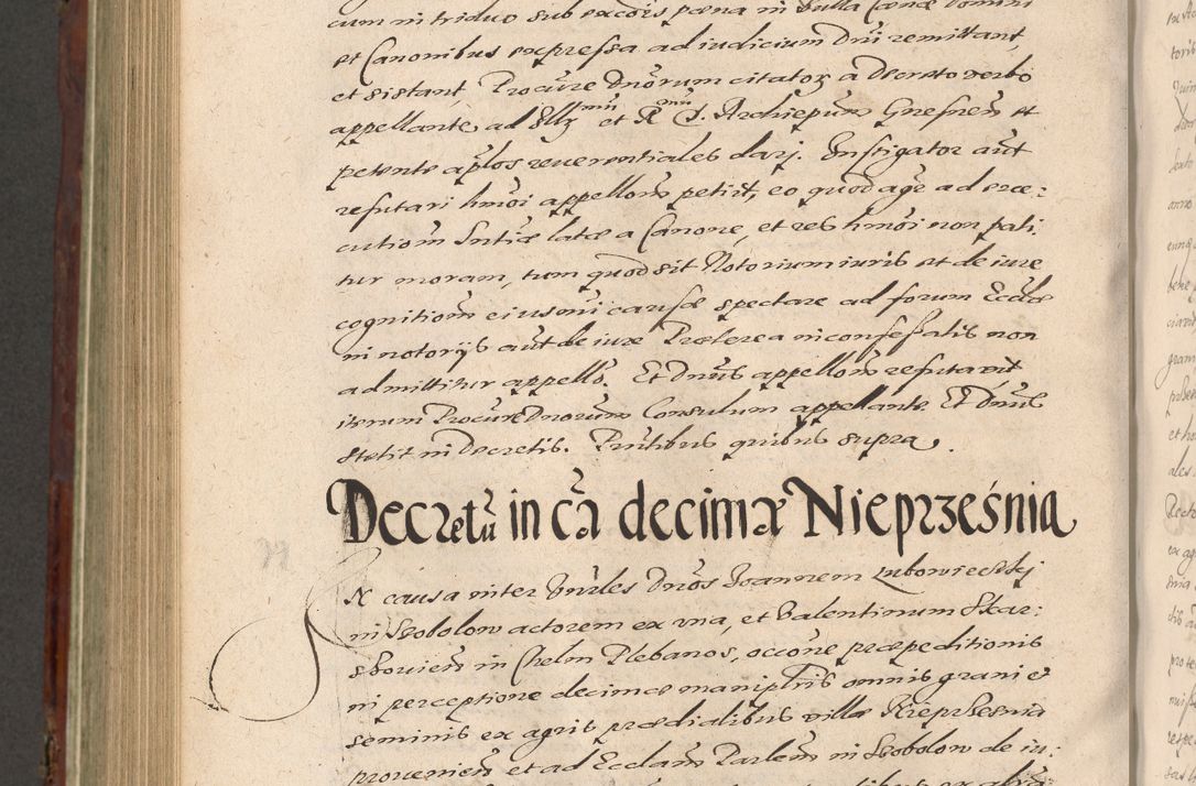 Zdjęcie nr 910 dla obiektu archiwalnego: Acta actorum causarum sententiarum tam diffinitiuarum quam interloquutorisrum decretorum obligationum quietationum procuratorum constitutionum etc. etc. coram Reverendo Domino Paulo Dembski Dei et Apostolice Sedis Gratia Episcopalo Dicensis Suffraganeo Canonico Vicario in Spiritualibus et Officiali Generali Cracoviensis ad Annum Domini Millesimum Sexcentesimum Undecimum cuius indictio octava pontificatus Sanctissimi Domini Nostri Domini Pauli Divina Providentia Papae Vti foeliciter continuantur
