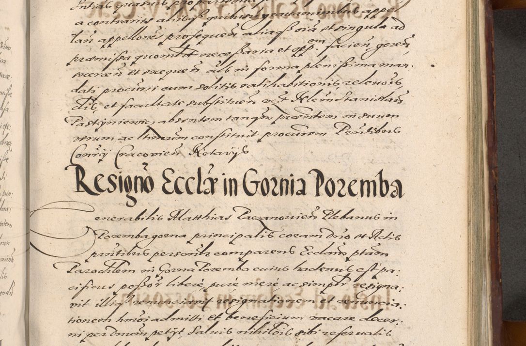 Zdjęcie nr 905 dla obiektu archiwalnego: Acta actorum causarum sententiarum tam diffinitiuarum quam interloquutorisrum decretorum obligationum quietationum procuratorum constitutionum etc. etc. coram Reverendo Domino Paulo Dembski Dei et Apostolice Sedis Gratia Episcopalo Dicensis Suffraganeo Canonico Vicario in Spiritualibus et Officiali Generali Cracoviensis ad Annum Domini Millesimum Sexcentesimum Undecimum cuius indictio octava pontificatus Sanctissimi Domini Nostri Domini Pauli Divina Providentia Papae Vti foeliciter continuantur