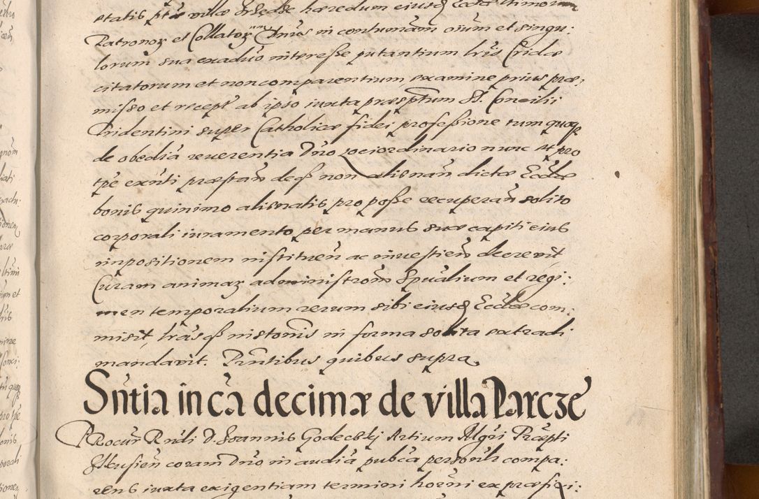 Zdjęcie nr 897 dla obiektu archiwalnego: Acta actorum causarum sententiarum tam diffinitiuarum quam interloquutorisrum decretorum obligationum quietationum procuratorum constitutionum etc. etc. coram Reverendo Domino Paulo Dembski Dei et Apostolice Sedis Gratia Episcopalo Dicensis Suffraganeo Canonico Vicario in Spiritualibus et Officiali Generali Cracoviensis ad Annum Domini Millesimum Sexcentesimum Undecimum cuius indictio octava pontificatus Sanctissimi Domini Nostri Domini Pauli Divina Providentia Papae Vti foeliciter continuantur