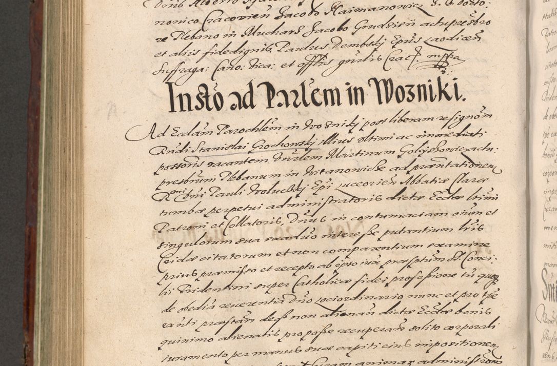 Zdjęcie nr 896 dla obiektu archiwalnego: Acta actorum causarum sententiarum tam diffinitiuarum quam interloquutorisrum decretorum obligationum quietationum procuratorum constitutionum etc. etc. coram Reverendo Domino Paulo Dembski Dei et Apostolice Sedis Gratia Episcopalo Dicensis Suffraganeo Canonico Vicario in Spiritualibus et Officiali Generali Cracoviensis ad Annum Domini Millesimum Sexcentesimum Undecimum cuius indictio octava pontificatus Sanctissimi Domini Nostri Domini Pauli Divina Providentia Papae Vti foeliciter continuantur