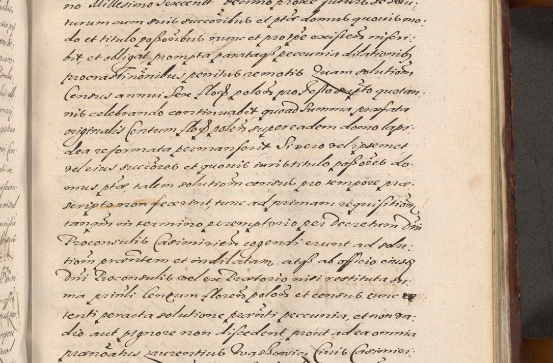 Zdjęcie nr 891 dla obiektu archiwalnego: Acta actorum causarum sententiarum tam diffinitiuarum quam interloquutorisrum decretorum obligationum quietationum procuratorum constitutionum etc. etc. coram Reverendo Domino Paulo Dembski Dei et Apostolice Sedis Gratia Episcopalo Dicensis Suffraganeo Canonico Vicario in Spiritualibus et Officiali Generali Cracoviensis ad Annum Domini Millesimum Sexcentesimum Undecimum cuius indictio octava pontificatus Sanctissimi Domini Nostri Domini Pauli Divina Providentia Papae Vti foeliciter continuantur