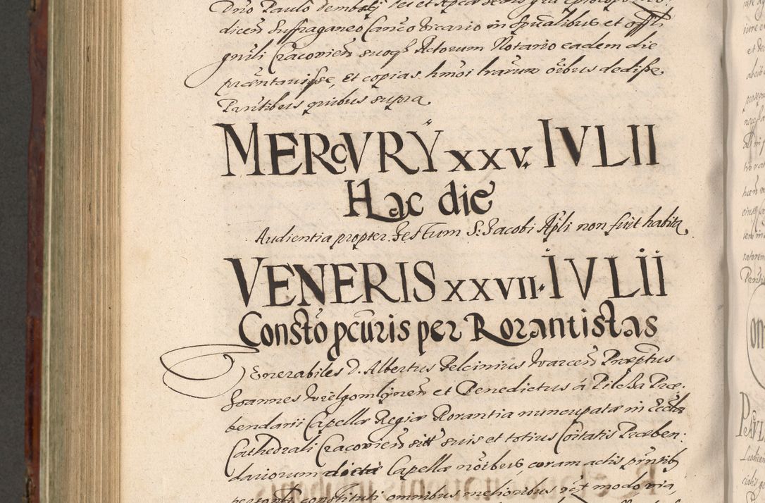 Zdjęcie nr 888 dla obiektu archiwalnego: Acta actorum causarum sententiarum tam diffinitiuarum quam interloquutorisrum decretorum obligationum quietationum procuratorum constitutionum etc. etc. coram Reverendo Domino Paulo Dembski Dei et Apostolice Sedis Gratia Episcopalo Dicensis Suffraganeo Canonico Vicario in Spiritualibus et Officiali Generali Cracoviensis ad Annum Domini Millesimum Sexcentesimum Undecimum cuius indictio octava pontificatus Sanctissimi Domini Nostri Domini Pauli Divina Providentia Papae Vti foeliciter continuantur