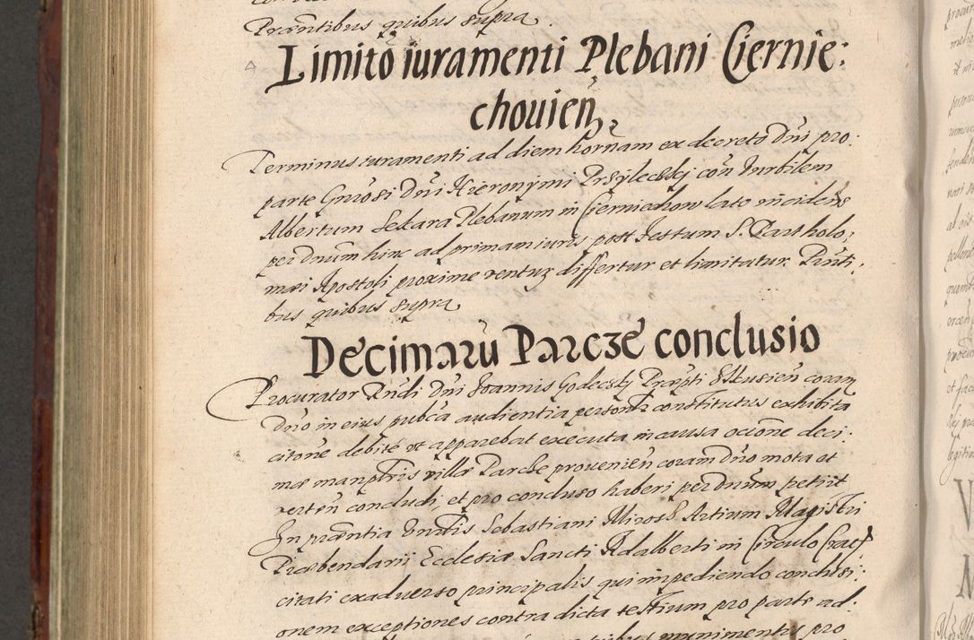 Zdjęcie nr 882 dla obiektu archiwalnego: Acta actorum causarum sententiarum tam diffinitiuarum quam interloquutorisrum decretorum obligationum quietationum procuratorum constitutionum etc. etc. coram Reverendo Domino Paulo Dembski Dei et Apostolice Sedis Gratia Episcopalo Dicensis Suffraganeo Canonico Vicario in Spiritualibus et Officiali Generali Cracoviensis ad Annum Domini Millesimum Sexcentesimum Undecimum cuius indictio octava pontificatus Sanctissimi Domini Nostri Domini Pauli Divina Providentia Papae Vti foeliciter continuantur
