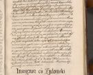 Zdjęcie nr 881 dla obiektu archiwalnego: Acta actorum causarum sententiarum tam diffinitiuarum quam interloquutorisrum decretorum obligationum quietationum procuratorum constitutionum etc. etc. coram Reverendo Domino Paulo Dembski Dei et Apostolice Sedis Gratia Episcopalo Dicensis Suffraganeo Canonico Vicario in Spiritualibus et Officiali Generali Cracoviensis ad Annum Domini Millesimum Sexcentesimum Undecimum cuius indictio octava pontificatus Sanctissimi Domini Nostri Domini Pauli Divina Providentia Papae Vti foeliciter continuantur