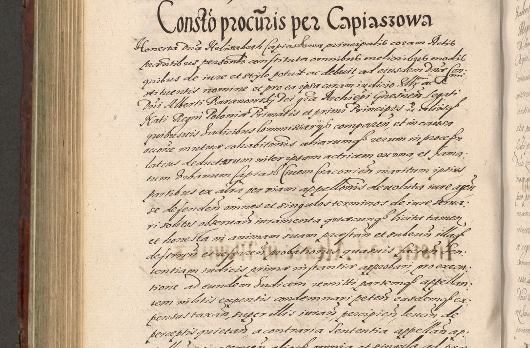 Zdjęcie nr 880 dla obiektu archiwalnego: Acta actorum causarum sententiarum tam diffinitiuarum quam interloquutorisrum decretorum obligationum quietationum procuratorum constitutionum etc. etc. coram Reverendo Domino Paulo Dembski Dei et Apostolice Sedis Gratia Episcopalo Dicensis Suffraganeo Canonico Vicario in Spiritualibus et Officiali Generali Cracoviensis ad Annum Domini Millesimum Sexcentesimum Undecimum cuius indictio octava pontificatus Sanctissimi Domini Nostri Domini Pauli Divina Providentia Papae Vti foeliciter continuantur